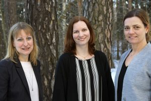 Marie Anheden, Katarina Ohlsson och Åsa Håkansson