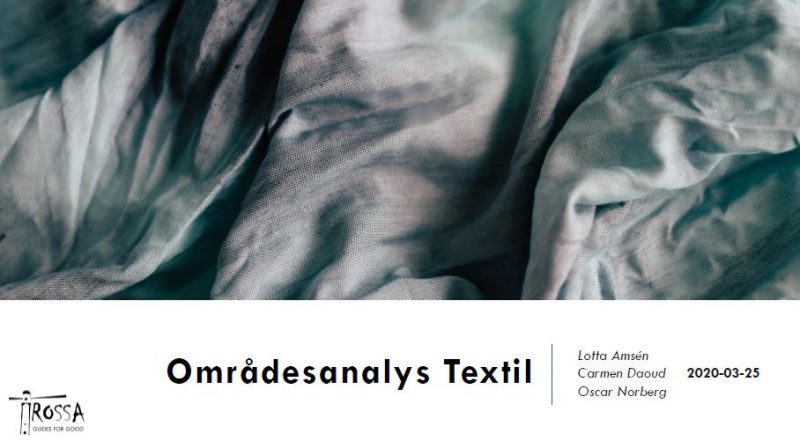 Försättsblad rapport