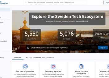 Nu lanseras Sweden Tech Ecosystem – en databas som synliggör den växande tech-sektorn