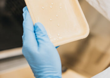 They are challenging plastic in food packaging